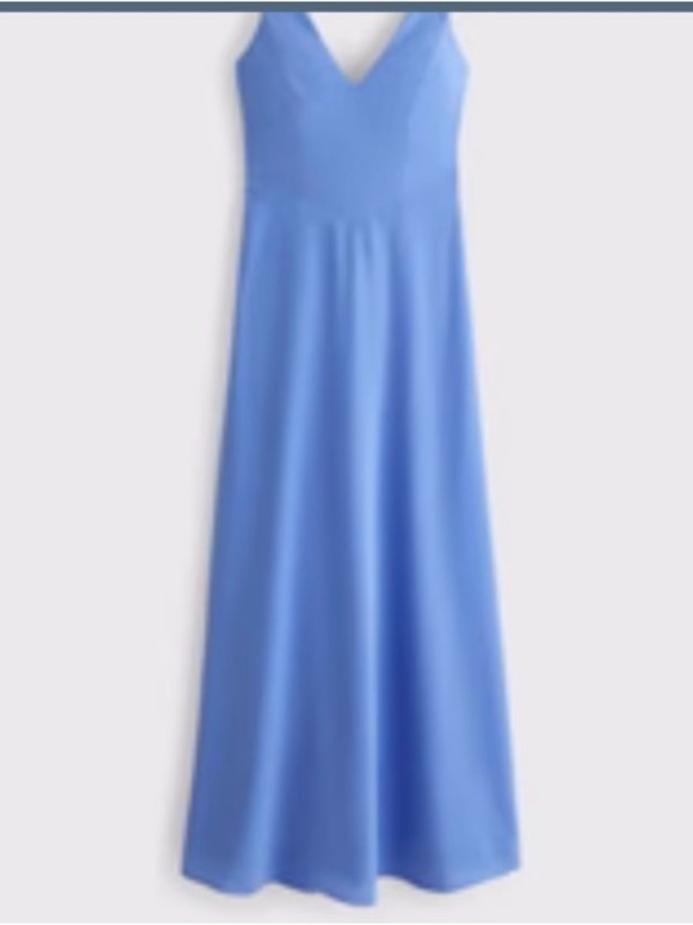 Abercrombie and Fitch Blue Maxi Dress NWT